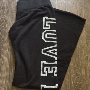 LOVE PINK SWEATPANTS